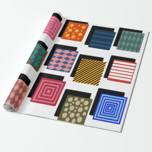 Rektanglar och skuggor presentpapper