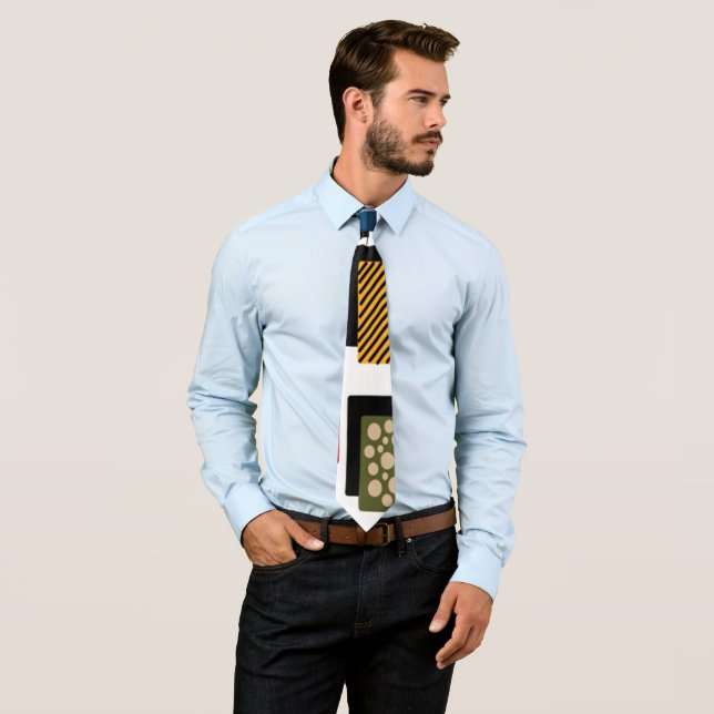 Rektanglar och skuggor slips (In Situ)