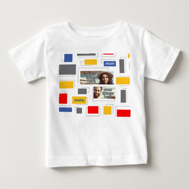 Rektanglar T Shirt (Framsida)