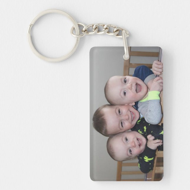 Rektangulär Keychain/Porte-clé rectangulaire (Framsidan)