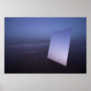 REKTANGULAR WHITE SKÄRM POSTER