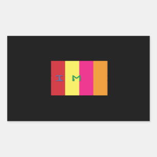 Rektangulära fästdon, blank, 4,5 x 2,7 PRISM KÄRLE Rektangulärt Klistermärke