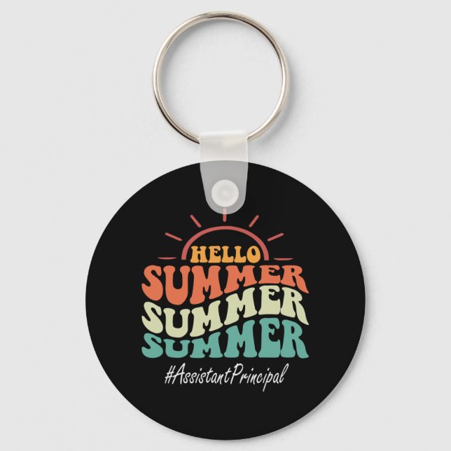 Rektor Groovy, Hej Sommar i skolan Nyckelring (Framsida)