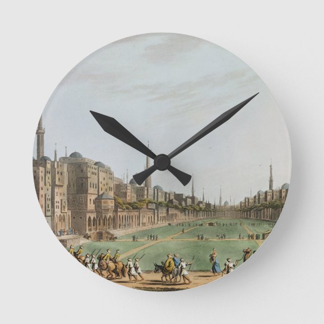 Rektor  kvadrerar i storslagna Cairo, med den Rund Klocka (Framsida)