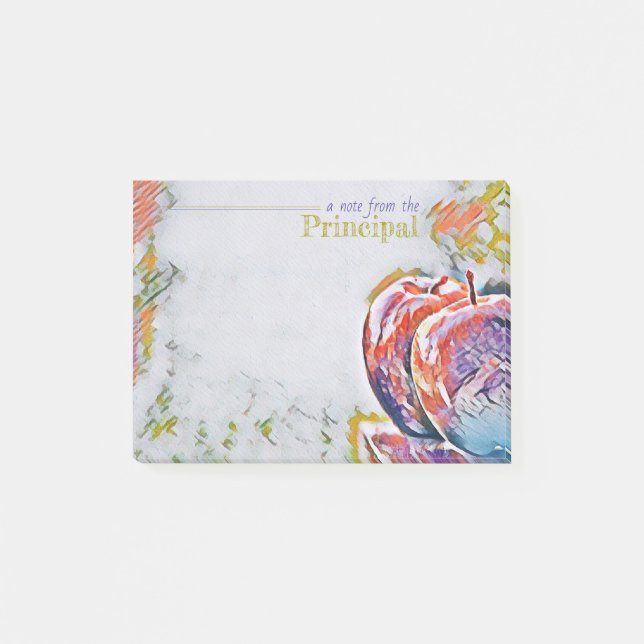 Rektor  Posta-det noterar Post-it Block (Framsida)