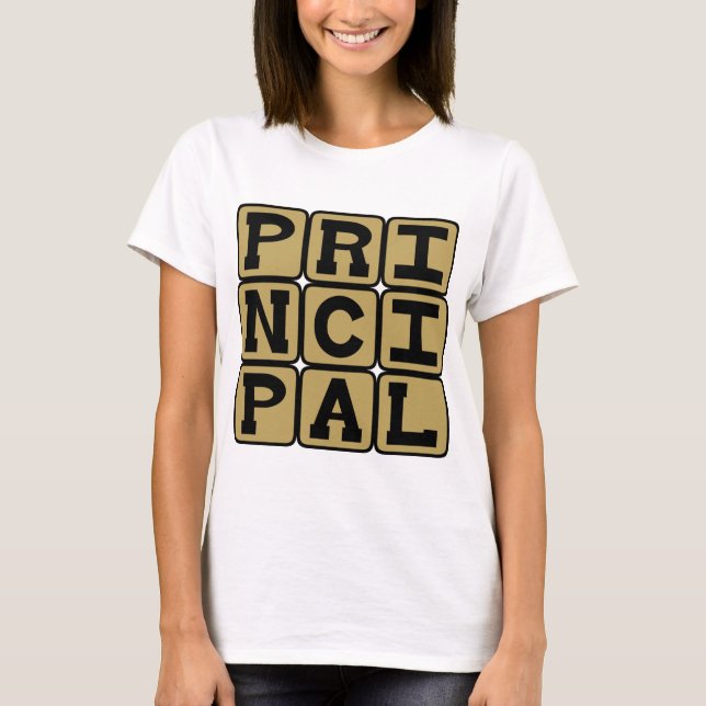 Rektor, Skolledare T-shirt (Framsida)