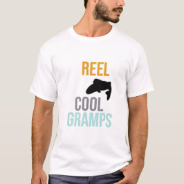 Rel Coola Gramps,Gift Gramps, Fars dag Grandpa T Shirt