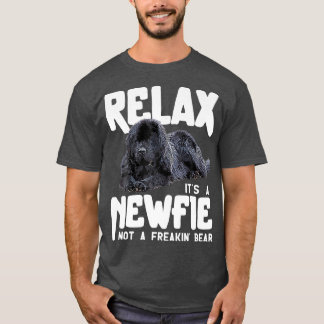 Rela Det är en nyfie inte AFreakinBear Newfoundlan T Shirt
