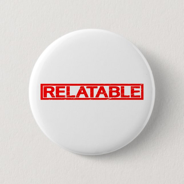 Relatabel Frimärke Knapp (Framsida)