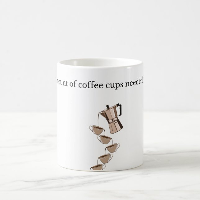 Relatable Coffee Mug for Coffee Lovers Kaffemugg (Center)