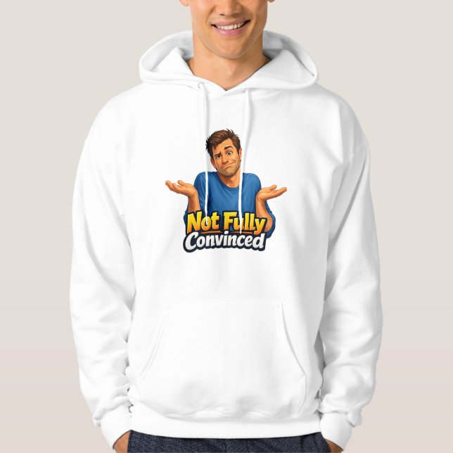 Relatable Sarcastic Humor Design – Funny Reaction Hoodie (Framsida)