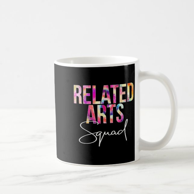Related Arts Squad Tie Dye Back To School Apprecia Kaffemugg (Höger)