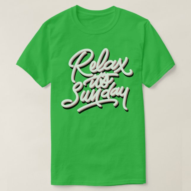 RELATERA SIN SÖNDAG T SHIRT (Design framsida)
