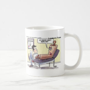 Relations/Psykologi Tecknad serie Roliga presenter Kaffemugg