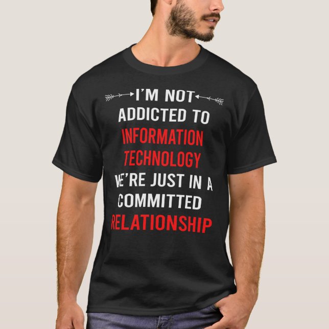 Relationsinformationsteknik T Shirt (Framsida)