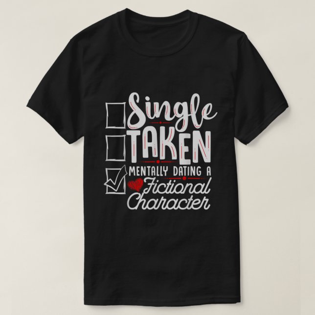 Relationsstatus, som anger att ett fiktivt CFD-vär T Shirt (Design framsida)