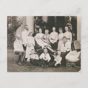 Relatives Tsar Russia, Romanov 1903 Vykort