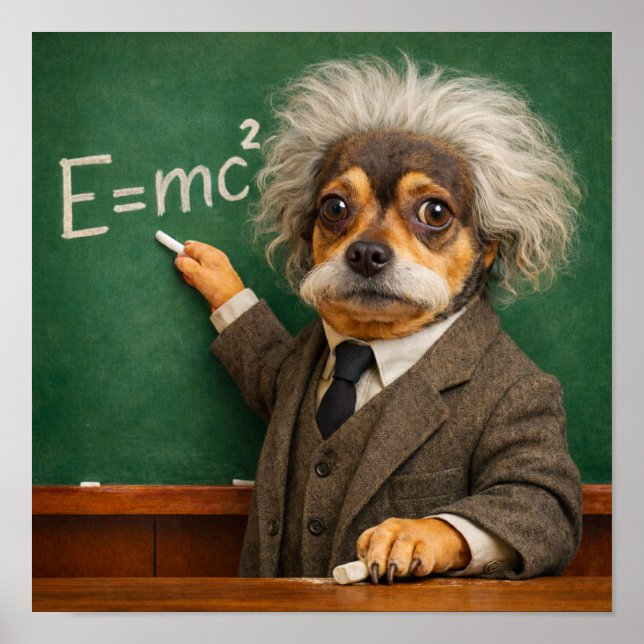 "Relativity Speaking" Poster (Framsidan)