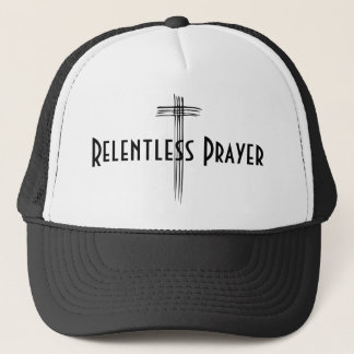 Relatlös design Relentless Prayer-Truckerkeps Keps