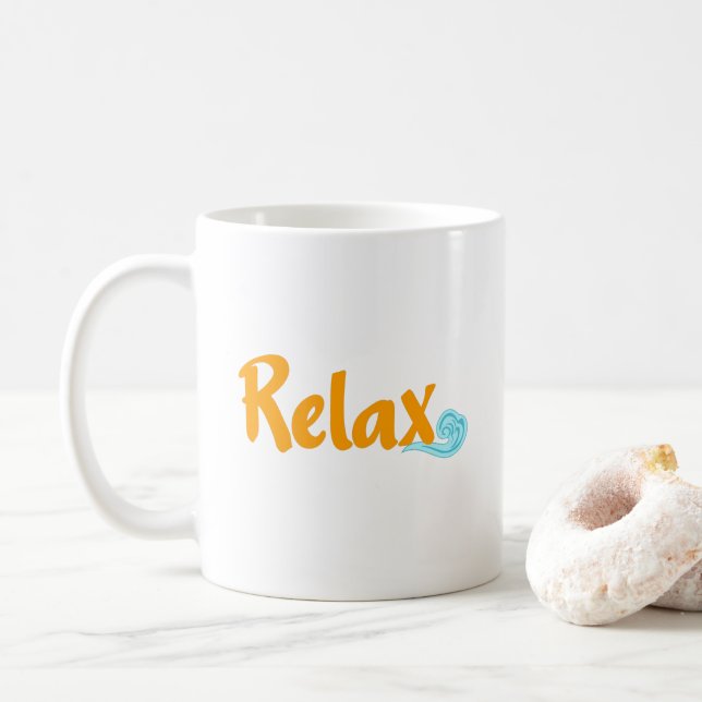 Relax Coffee Mug Kaffemugg (Med munk)
