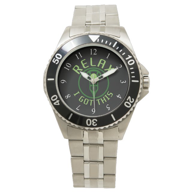 ReLAX I Har den här Lacrosse Wrist Watch Armbandsur (Framsida)