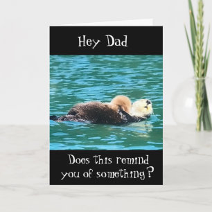 **RELAX LIKSOM HIM PÅ DIN BIRTHDAY PAPPA** KORT