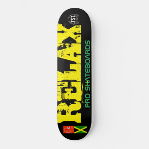 RELAX SKATEBOARDS/JMT USA MINI SKATEBOARD BRÄDA 18,5 CM