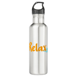Relax Stainless Steel Water Bottle