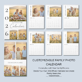 Relaxed Family Moments 2026 Photo Calendar Kalender