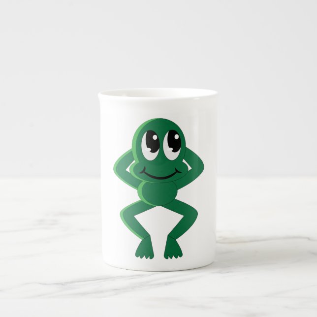 RELAXERAT FROG BENPORSLIN MUGG (Framsidan)