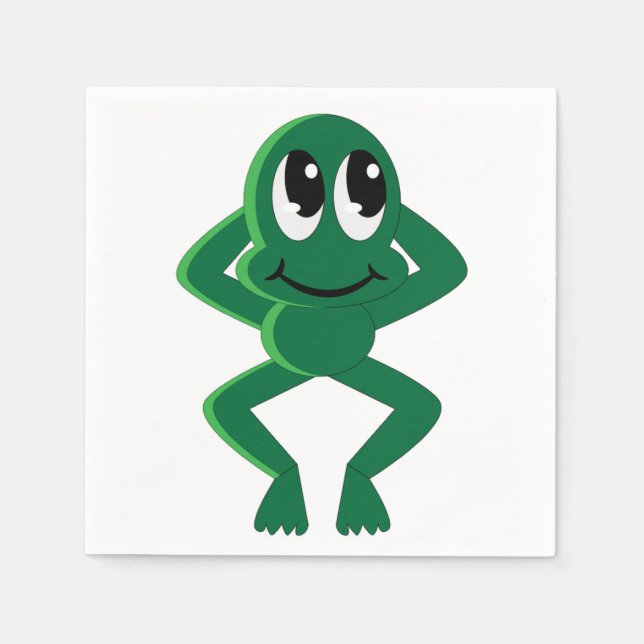 RELAXERAT FROG PAPPERSSERVETT (Framsidan)
