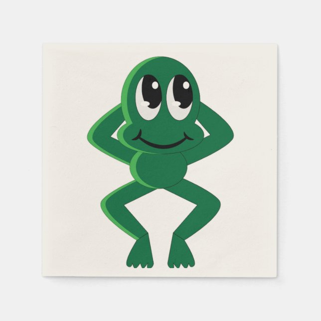 RELAXERAT FROG PAPPERSSERVETT (Framsidan)