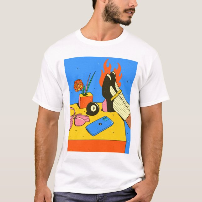 relaxeringströja t shirt (Framsida)