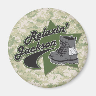 Relaxin Jackson Magnet