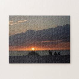 Relaxing Beach Sunset - 11x14 - 252 pc Pussel