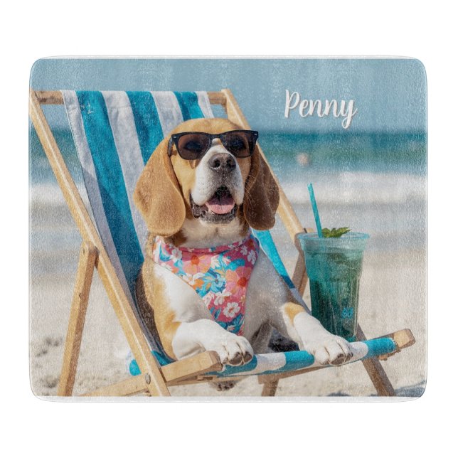 Relaxing Beagle Personalized (Framsidan)