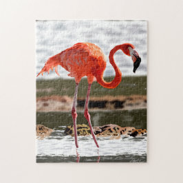 Relaxing Flamingo Pussel