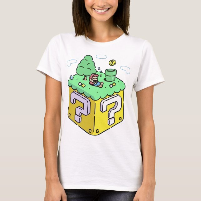 Relaxing Pixel Hero T-Shirt (Framsida)