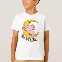 Relaxolotl Axolotl Älskare, Cute Animals Slappna a T Shirt
