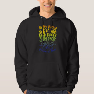 Relay Tävling Tvg of Krig Sack Tävling 3 Leg Tävli Hoodie