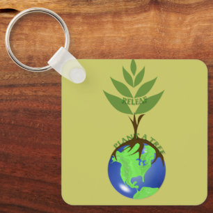 ReLeaf Plantera Ett Träd Nyckelring