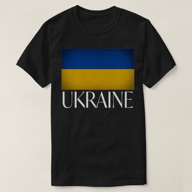 Relentless Designs Ukraine Flag Ukrainian Pride Pr T Shirt (Design framsida)