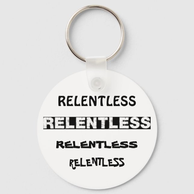 RELENTLESS KEYCHAIN NYCKELRING (Framsida)