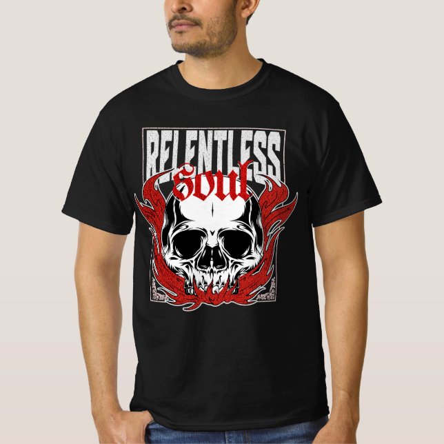 Relentless Soul Graphic T-shirt (Framsida)