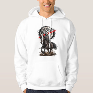Relentless Wolf Off Road White Hoodie