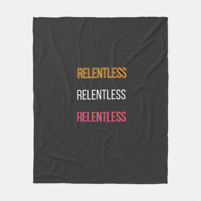 RelentlessT-tröja Fleecefilt (Framsidan)
