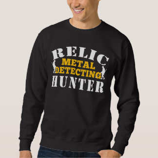 Relic Metall Identifying Hunter - Funny Treasure H Lång Ärmad Tröja