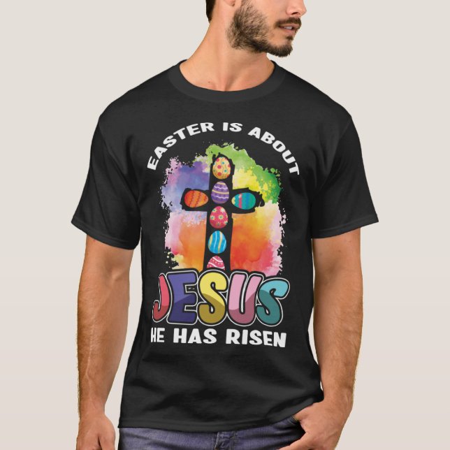 Relige Påsk Christian Påsk är för Jes T Shirt (Framsida)