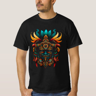 Religion Aztec Gud Tlaloc Mayan Mythology Gudom Me T Shirt