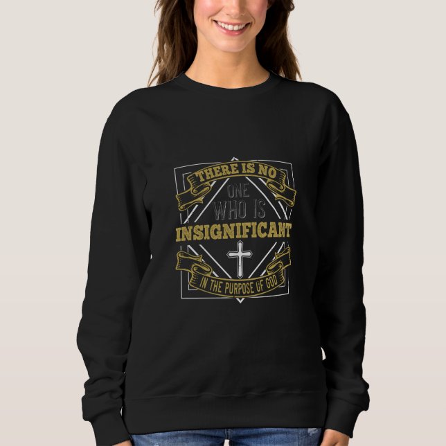 Religion - det finns ingen som är obetydlig t shirt (Framsida)